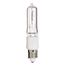 150 Watt Halogen - T4 1/2 Bulb - Clear - 2000 Average rated hours - 2700 Lumens - Mini Candelabra base - 120 Volt (8 Pack)