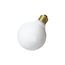 25 Watt G25 Incandescent Bulb - Gloss White - 3000 Average rated hours - 160 Lumens - Medium base - 120 Volt (24 Pack)