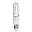 75 Watt Halogen - T4 Bulb - Clear - 2000 Average rated hours - 1250 Lumens - Mini Candelabra base - 120 Volt (4 Pack)