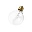 25 Watt G30 Incandescent Bulb - Clear - 2500 Average rated hours - 180 Lumens - Medium base - 120 Volt (15 Pack)