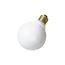 25 Watt G30 Incandescent Bulb - Gloss White - 2500 Average rated hours - 150 Lumens - Medium base - 120 Volt (15 Pack)