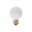 40 Watt G18 1/2 Incandescent Bulb - Gloss White - 1500 Average rated hours - 300 Lumens - Medium base - 120 Volt (24 Pack)