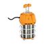 100 Watt LED Hi-Lumen temporary Hi-Bay Caged lamp 5000K Integrated Cord / Plug & Hook 120 Volt