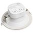 9 watt LED Direct Wire Downlight 5-6" 2700K 120 volt Dimmable (Pack of 2)