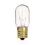 15 Watt T7 Incandescent Bulb - Clear - 2500 Average rated hours - 95 Lumens - Intermediate base - 130 Volt (40 Pack)
