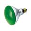 100 Watt BR38 Incandescent Bulb - Green - 2000 Average rated hours - Medium base - 120 Volt (6 Pack)
