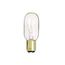15 Watt T7 Incandescent Bulb - Clear - 2500 Average rated hours - 95 Lumens - DC Bay base - 130 Volt (40 Pack)