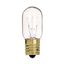 15 Watt T7 Incandescent Bulb - Clear - 2500 Average rated hours - 95 Lumens - Intermediate base - 130 Volt (40 Pack)