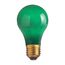 40 Watt A19 Incandescent Bulb - Ceramic Green - 2000 Average rated hours - Medium base - 130 Volt (24 Pack)