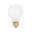 100 Watt A21 Incandescent Bulb - Frost - 1500 Average rated hours - 980 Lumens - Medium base - Marine Use - 12 Volt (15 Pack)