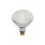 500 Watt BR40 Incandescent Bulb - Frost - 2000 Average rated hours - 5500 Lumens - Medium base - 130 Volt (2 Pack)