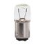 5 Watt Miniature Bulb - T5 - Clear - Double Contact Bayonet base - 24 Volt (4 Pack)