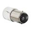 5 Watt Miniature Bulb - T5 - Clear - Double Contact Bayonet base - 24 Volt (4 Pack)