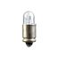 1.12 Watt - Miniature - T3-1/4 Bulb - Clear - 7000 Average rated hours - Midget Grooved base - 28 Volt (12 Pack)