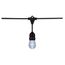 48Ft LED String Light 15-S14 lamps 12 Volts RGBW w/ Infrared Remote