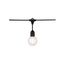 24Ft LED String Light Includes 12-G25 bulbs 2200K 120 Volts