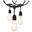 24Ft LED String Light 12 Vintage ST19 bulbs Included 120 Volts
