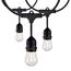 2 Pack 24Ft LED String Light Includes 12-S14 bulbs 2200K 120 Volts