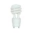 15 Watt - Mini Spiral Compact Fluorescent Bulb 2700K - 82 CRI - GU24 base - 120 Volt (5 Pack)
