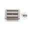 80 Watt LED Hi-lumen shoe box style lamp for commercial fixture applications - 3000K - Mogul base - 100-277 Volt - Ballast bypass - Type B