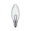 1 Watt LED Bulb - BA9 1/2 - Clear - 2700K - Candelabra base - 120 Volt (4 Pack)