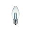 0.5 Watt LED Bulb - C7 - Clear - 2700K - Candelabra base - 120 Volt (8 Pack)