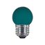 1.2 Watt LED Bulb - S11 - Ceramic Green - Medium base - 120 Volt (5 Pack)