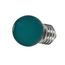 1.2 Watt LED Bulb - S11 - Ceramic Green - Medium base - 120 Volt (5 Pack)