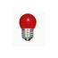 1.2 Watt LED Bulb - S11 - Ceramic Red - Medium base - 120 Volt (5 Pack)