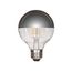 4.5 Watt G25 LED Bulb - Silver crown - Medium base - 2700K - 430 Lumens - 120 Volt (5 Pack)