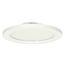 16 watt 9" Flush Mount LED Fixture 3000K White finish 120/277 volts