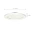 16 watt 9" Flush Mount LED Fixture 3000K White finish 120/277 volts