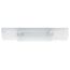 4 Light 24" Vanity w/ Diamond "U" Channel Glass White Finish (Pack of 2)