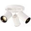 3 Light R20 Straight Cylinder White Finish (Pack of 2)