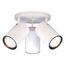 3 Light R30 Straight Cylinder White Finish (Pack of 2)