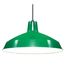 1 Light 16" Pendant Warehouse Shade Green Finish