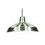 1 Light 16" Pendant Warehouse Shade Brushed Nickel Finish