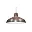 1 Light 16" Pendant Warehouse Shade Old Bronze Finish