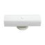 2 Light 14" Vanity w/ White "U" Channel Glass White Finish (Pack of 3)