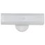 2 Light 14" Vanity w/ White "U" Channel Glass White Finish (Pack of 3)