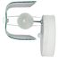 2 Light 14" Vanity w/ White "U" Channel Glass White Finish (Pack of 3)