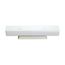 4 Light 24" Vanity w/ White "U" Channel Glass White Finish (Pack of 2)