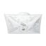 2 Light 12" Ceiling Fixture Square Floral White Finish (Pack of 3)