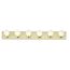 6 Light 36" Vanity Strip Polished Brass Finish
