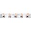 5 Light 30" Vanity Strip Polished Chrome Finish