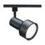 1 Light R30 Track Head Step Cylinder Black Finish (Pack of 2)