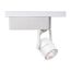 1 Light MR16 12V Track Head Round White Finish