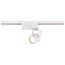 1 Light MR16 12V Track Head Round White Finish