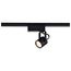 1 Light MR16 12V Track Head Round Black Finish