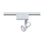 1 Light MR16 12V Track Head Gimbal Ring White Finish